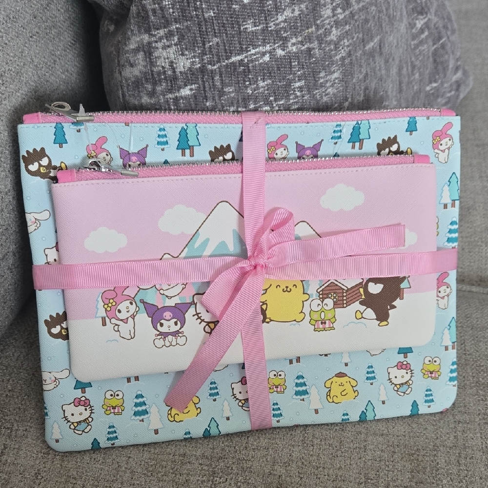 HELLO KITTY & FRIENDS 2 Pencil Pouches